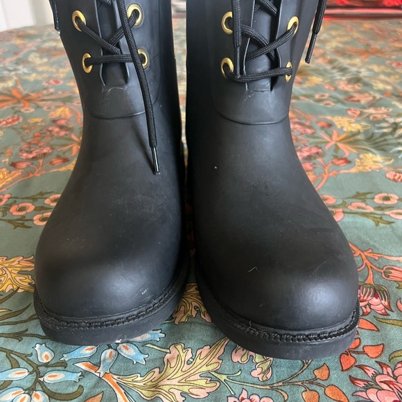 Sam Edelman Kay Lace Up Rain Boots - Picture 6 of 14